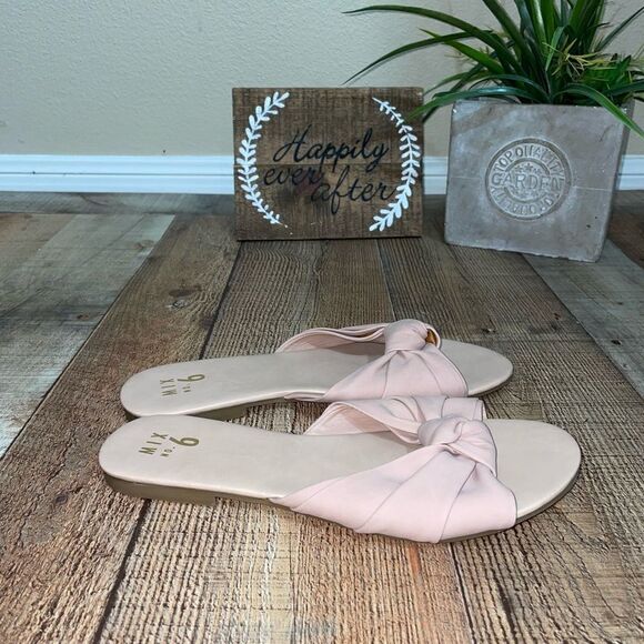 mix no 6 blush pink Romano slide sandals - Picture 2 of 11